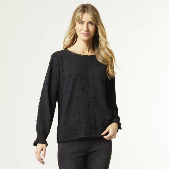 Coco+Carmen Samara Swiss Dot Top - Picture 3 of 3